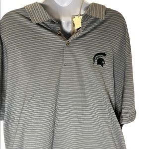 NEW Tommy Bahama Michigan State Polo Shirt